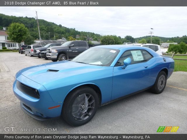 2018 Dodge Challenger GT AWD in B5 Blue Pearl