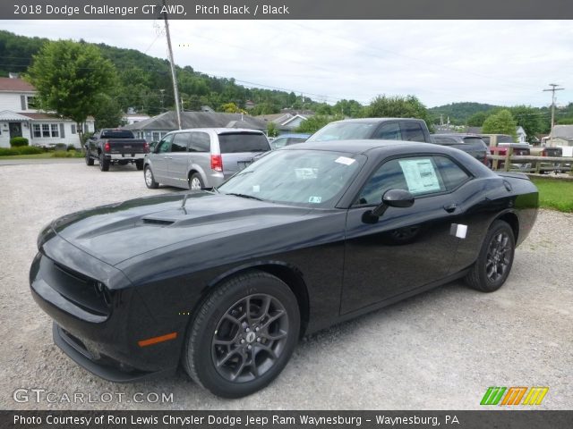 2018 Dodge Challenger GT AWD in Pitch Black