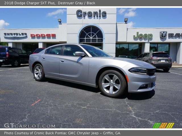 2018 Dodge Charger SXT Plus in Destroyer Gray