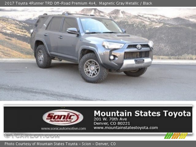 2017 Toyota 4Runner TRD Off-Road Premium 4x4 in Magnetic Gray Metallic