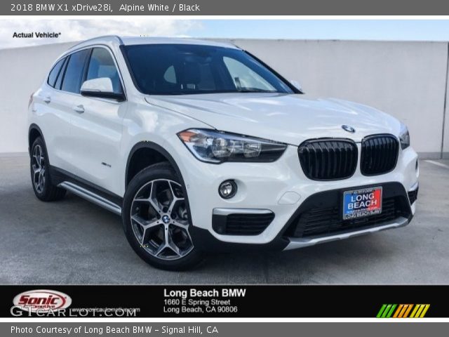 2018 BMW X1 xDrive28i in Alpine White