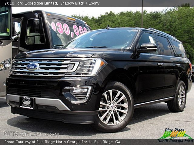2018 Ford Expedition Limited in Shadow Black