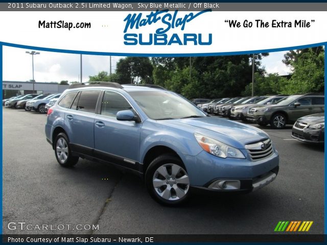 2011 Subaru Outback 2.5i Limited Wagon in Sky Blue Metallic