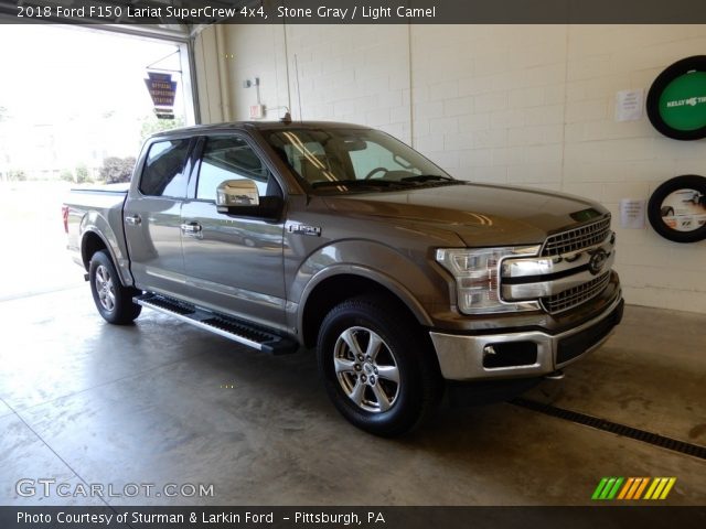 2018 Ford F150 Lariat SuperCrew 4x4 in Stone Gray