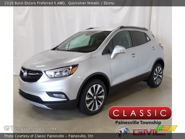 2018 Buick Encore Preferred II AWD in Quicksilver Metallic