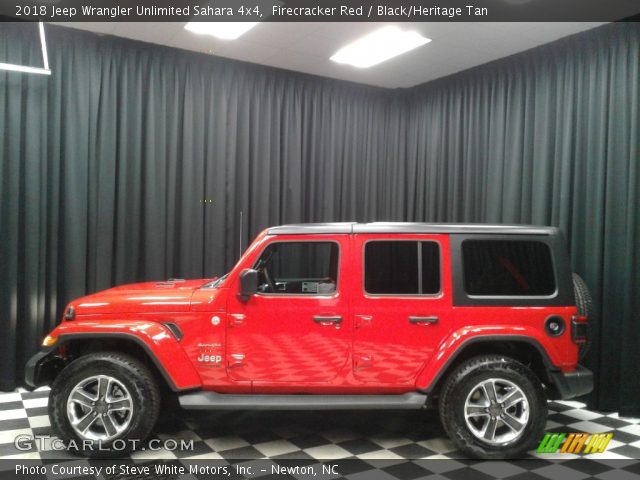 2018 Jeep Wrangler Unlimited Sahara 4x4 in Firecracker Red