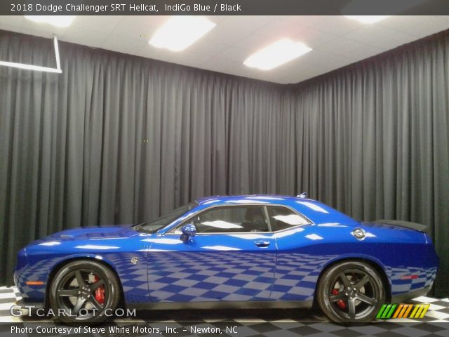 2018 Dodge Challenger SRT Hellcat in IndiGo Blue