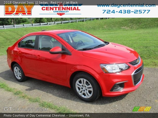 2018 Chevrolet Sonic LS Sedan in Red Hot
