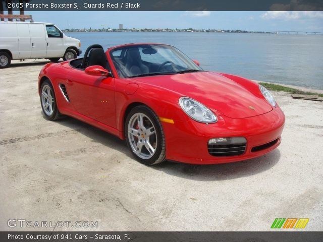 2005 Porsche Boxster S in Guards Red