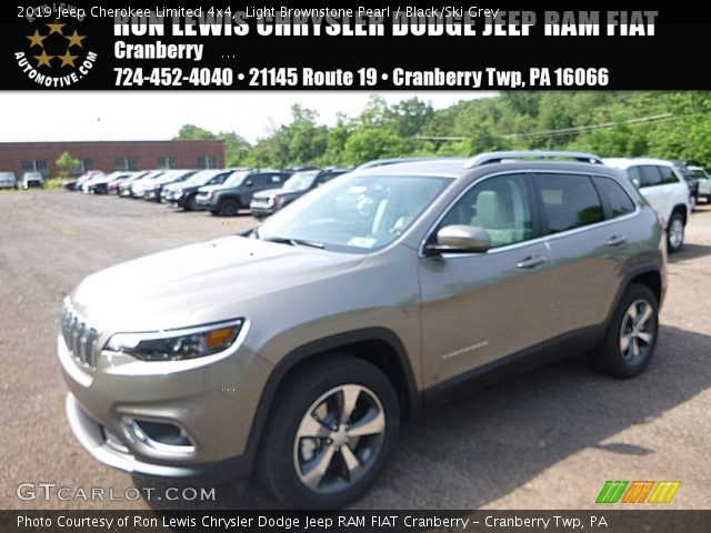 2019 Jeep Cherokee Limited 4x4 in Light Brownstone Pearl