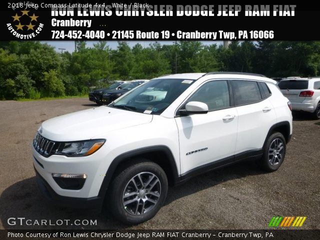 2018 Jeep Compass Latitude 4x4 in White