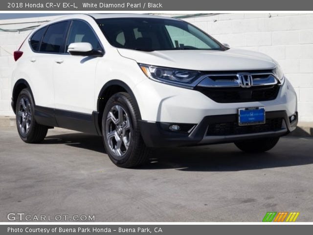 2018 Honda CR-V EX-L in White Diamond Pearl