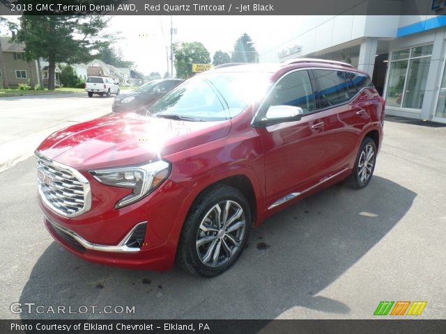 2018 GMC Terrain Denali AWD in Red Quartz Tintcoat