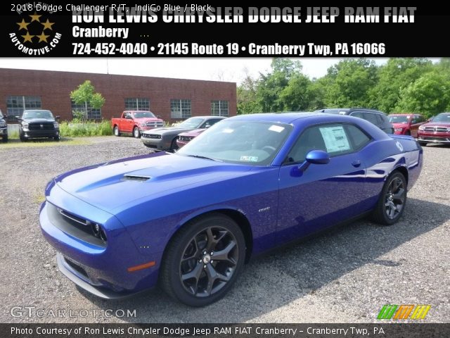 2018 Dodge Challenger R/T in IndiGo Blue