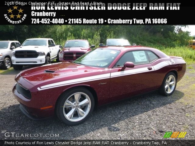 2018 Dodge Challenger R/T in Octane Red Pearl