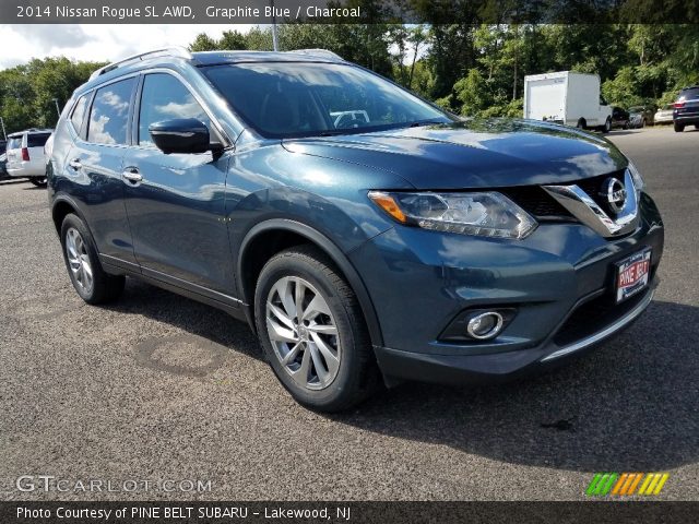 2014 Nissan Rogue SL AWD in Graphite Blue