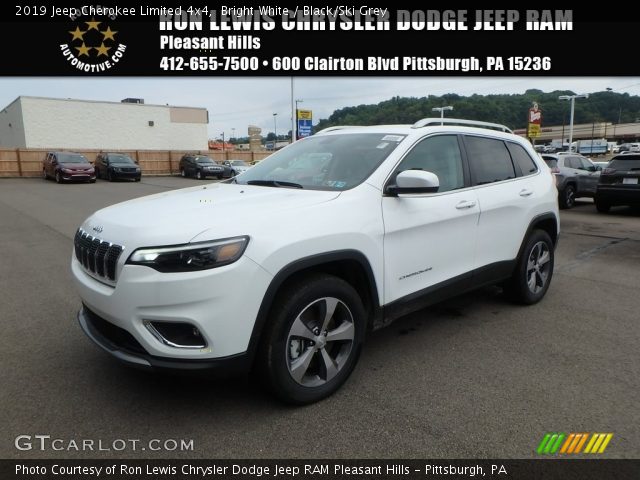 2019 Jeep Cherokee Limited 4x4 in Bright White