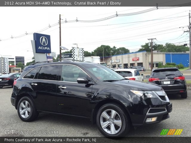 2012 Acura MDX SH-AWD Technology in Crystal Black Pearl