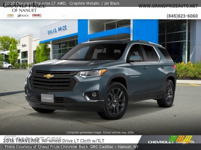 2018 Chevrolet Traverse LT AWD in Graphite Metallic