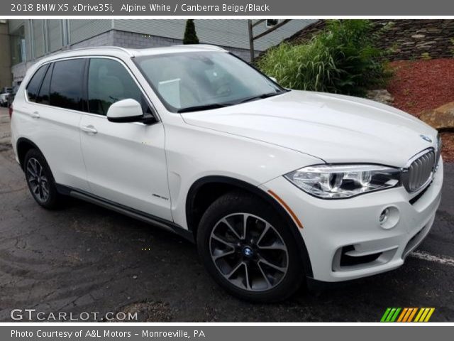 2018 BMW X5 xDrive35i in Alpine White
