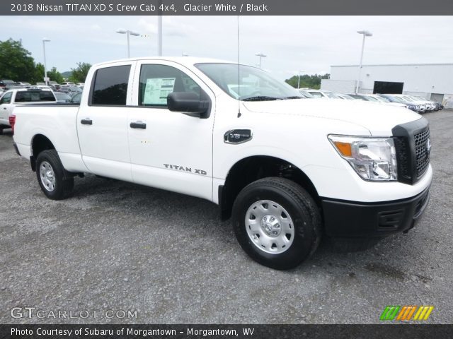 2018 Nissan TITAN XD S Crew Cab 4x4 in Glacier White