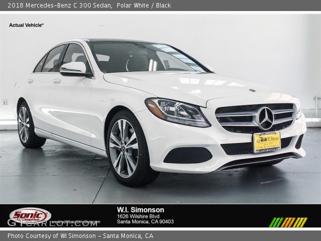 2018 Mercedes-Benz C 300 Sedan in Polar White