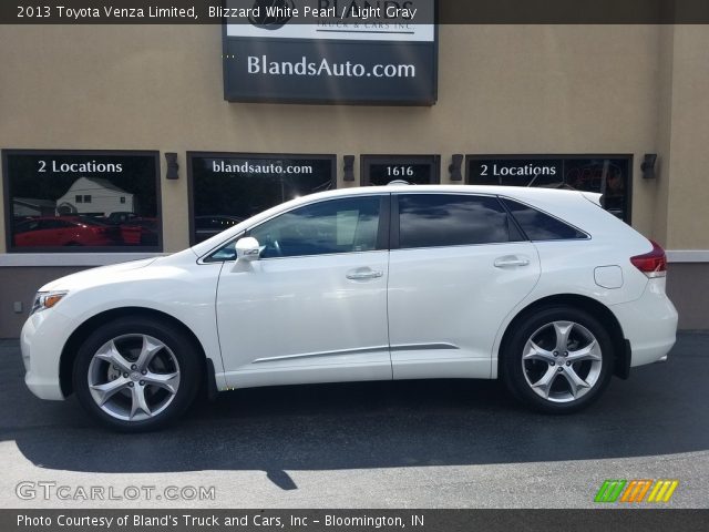 2013 Toyota Venza Limited in Blizzard White Pearl