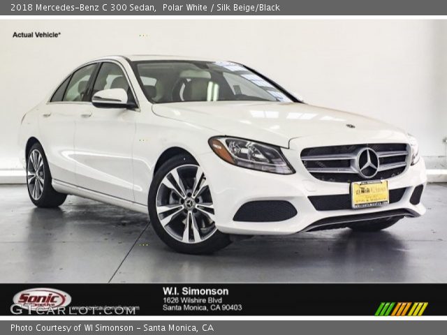 2018 Mercedes-Benz C 300 Sedan in Polar White