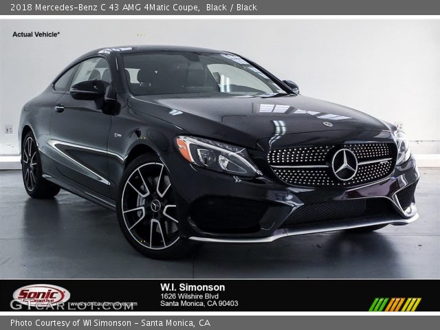 2018 Mercedes-Benz C 43 AMG 4Matic Coupe in Black