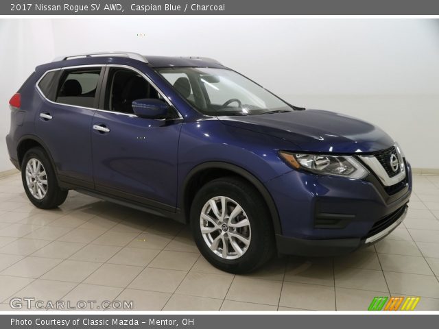2017 Nissan Rogue SV AWD in Caspian Blue