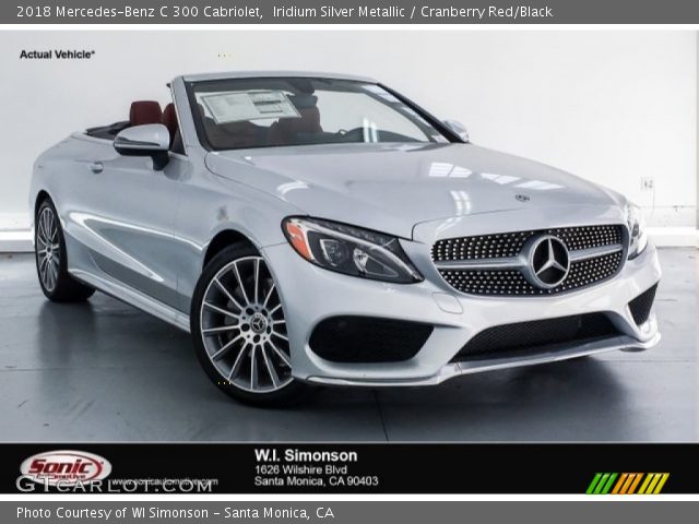 2018 Mercedes-Benz C 300 Cabriolet in Iridium Silver Metallic