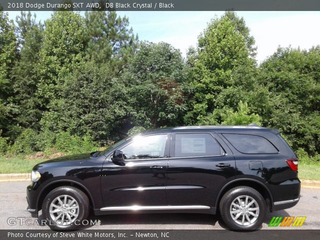 2018 Dodge Durango SXT AWD in DB Black Crystal