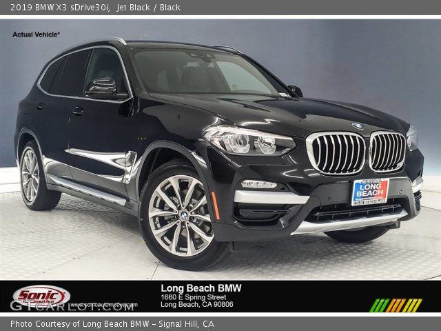 2019 BMW X3 sDrive30i in Jet Black