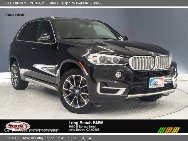 2018 BMW X5 xDrive35i in Black Sapphire Metallic