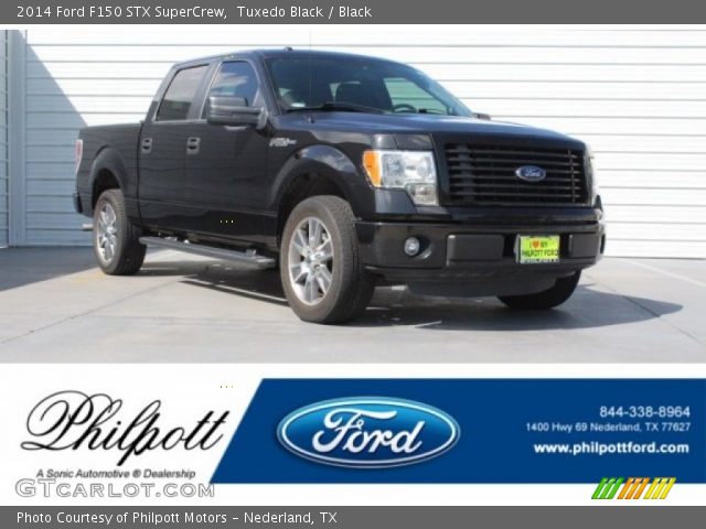 2014 Ford F150 STX SuperCrew in Tuxedo Black