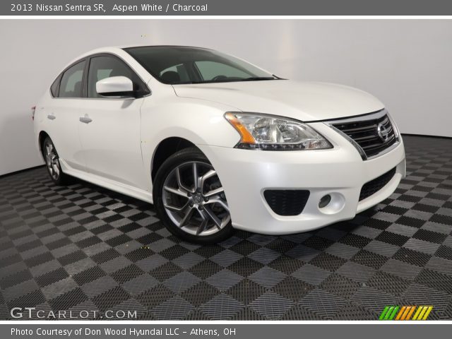 2013 Nissan Sentra SR in Aspen White