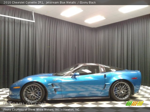 2010 Chevrolet Corvette ZR1 in Jetstream Blue Metallic