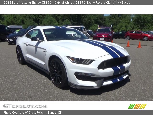 2018 Ford Mustang Shelby GT350 in Oxford White