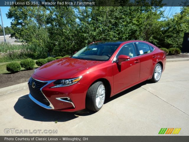2018 Lexus ES 350 in Matador Red Mica