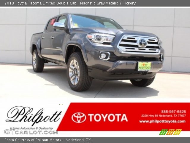 2018 Toyota Tacoma Limited Double Cab in Magnetic Gray Metallic