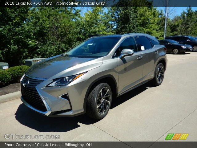 2018 Lexus RX 450h AWD in Atomic Silver