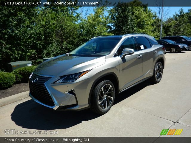 2018 Lexus RX 450h AWD in Atomic Silver