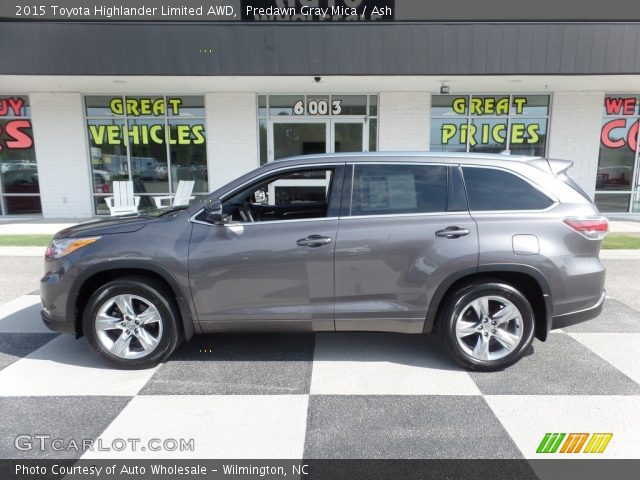 2015 Toyota Highlander Limited AWD in Predawn Gray Mica