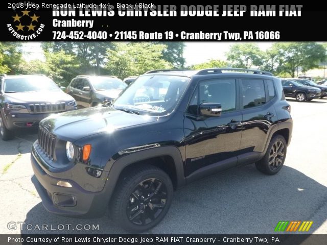 2018 Jeep Renegade Latitude 4x4 in Black