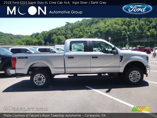 2018 Ford F250 Super Duty XL Crew Cab 4x4 in Ingot Silver
