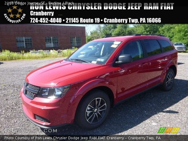 2018 Dodge Journey SE in Redline