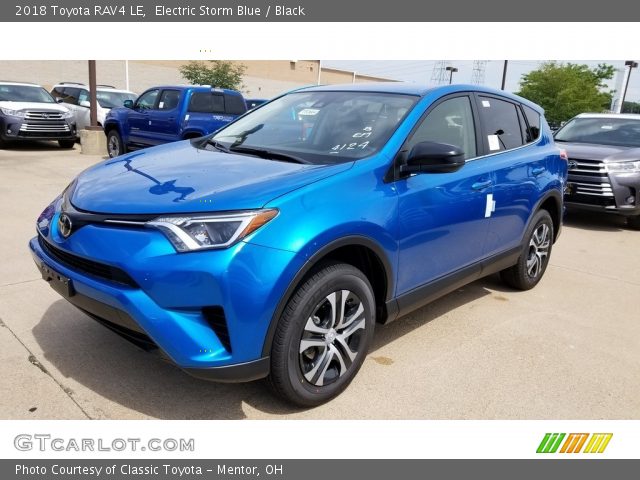 2018 Toyota RAV4 LE in Electric Storm Blue