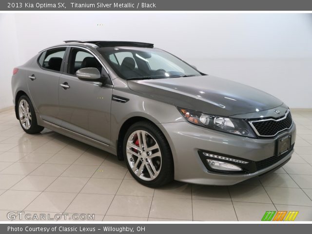 2013 Kia Optima SX in Titanium Silver Metallic