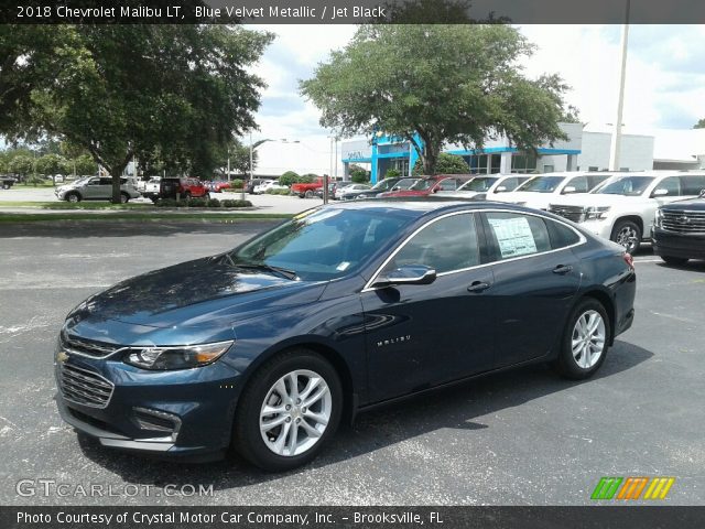 2018 Chevrolet Malibu LT in Blue Velvet Metallic