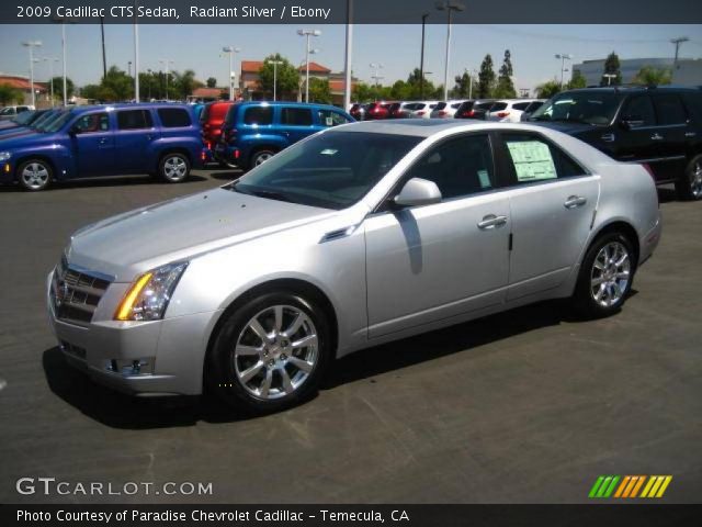 2009 Cadillac CTS Sedan in Radiant Silver